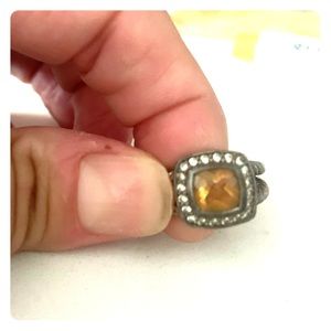 Petite Albion Citrine David Yurman Ring
